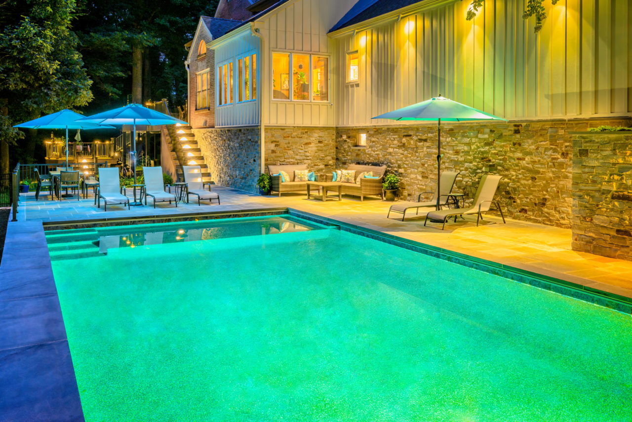 Custom Pool, Patio & Deck