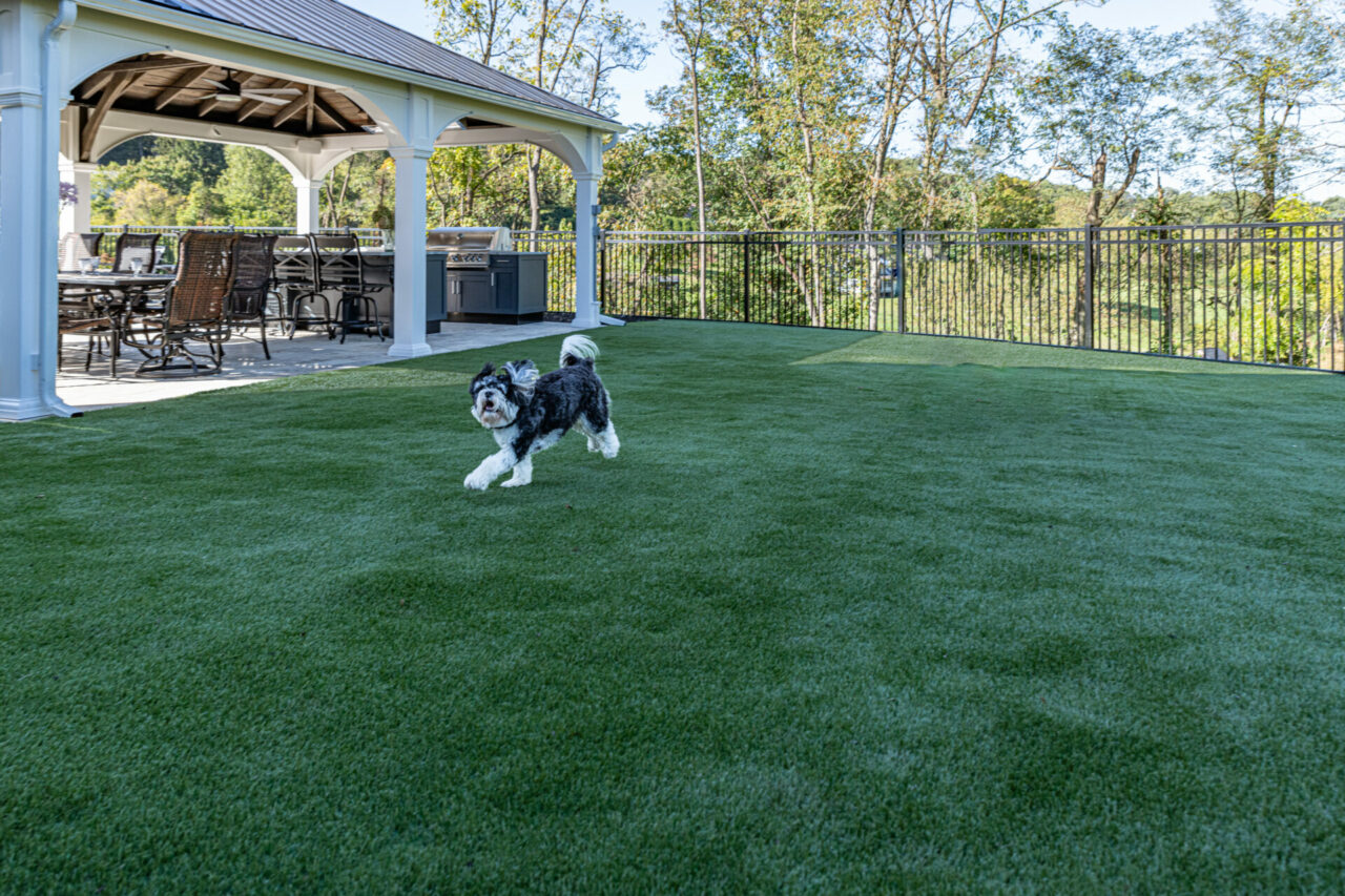 Custom Travertine Pool Patio, Pavilion, Outdoor Kitchen and More